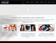 Tablet Screenshot of color-avenue.com